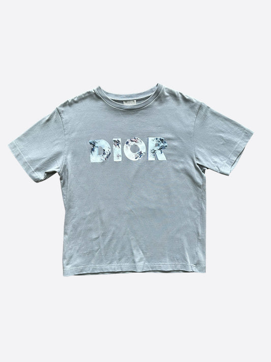 Dior Daniel Arsham Eroded Logo Tee