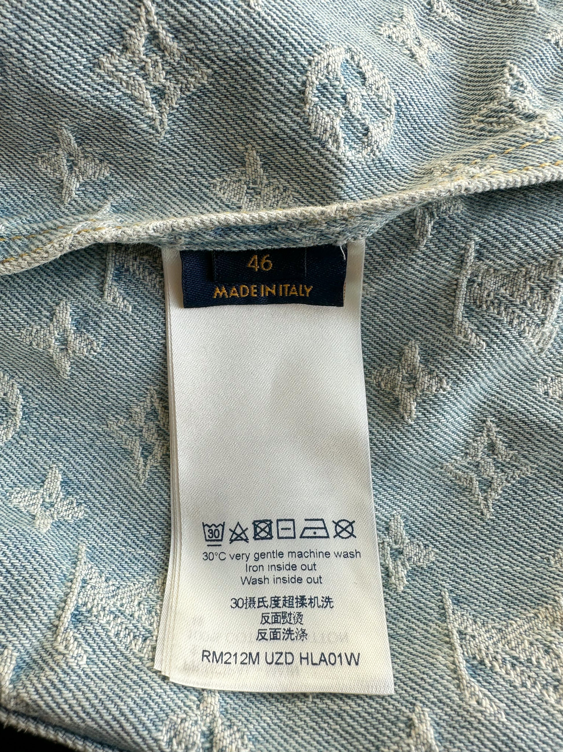 Louis Vuitton × NBA Monogram Patches Zip Up Blouson Sweater Jacket