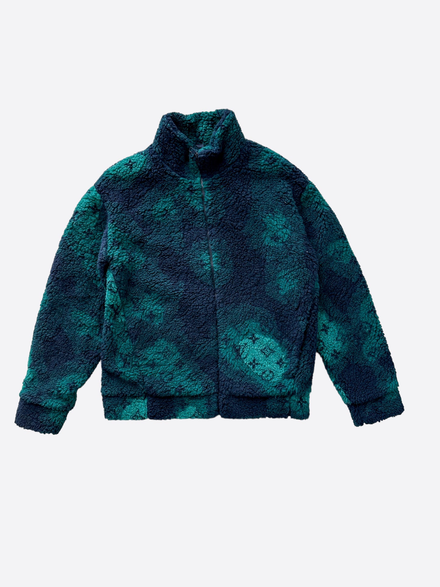 ORDER] Louis Vuitton Camo Monogram Fleece Zip Up Jacket