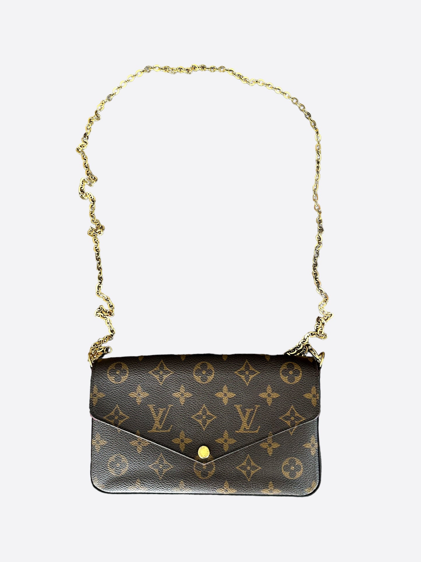 Louis Vuitton Brown Monogram Pochette Felicie