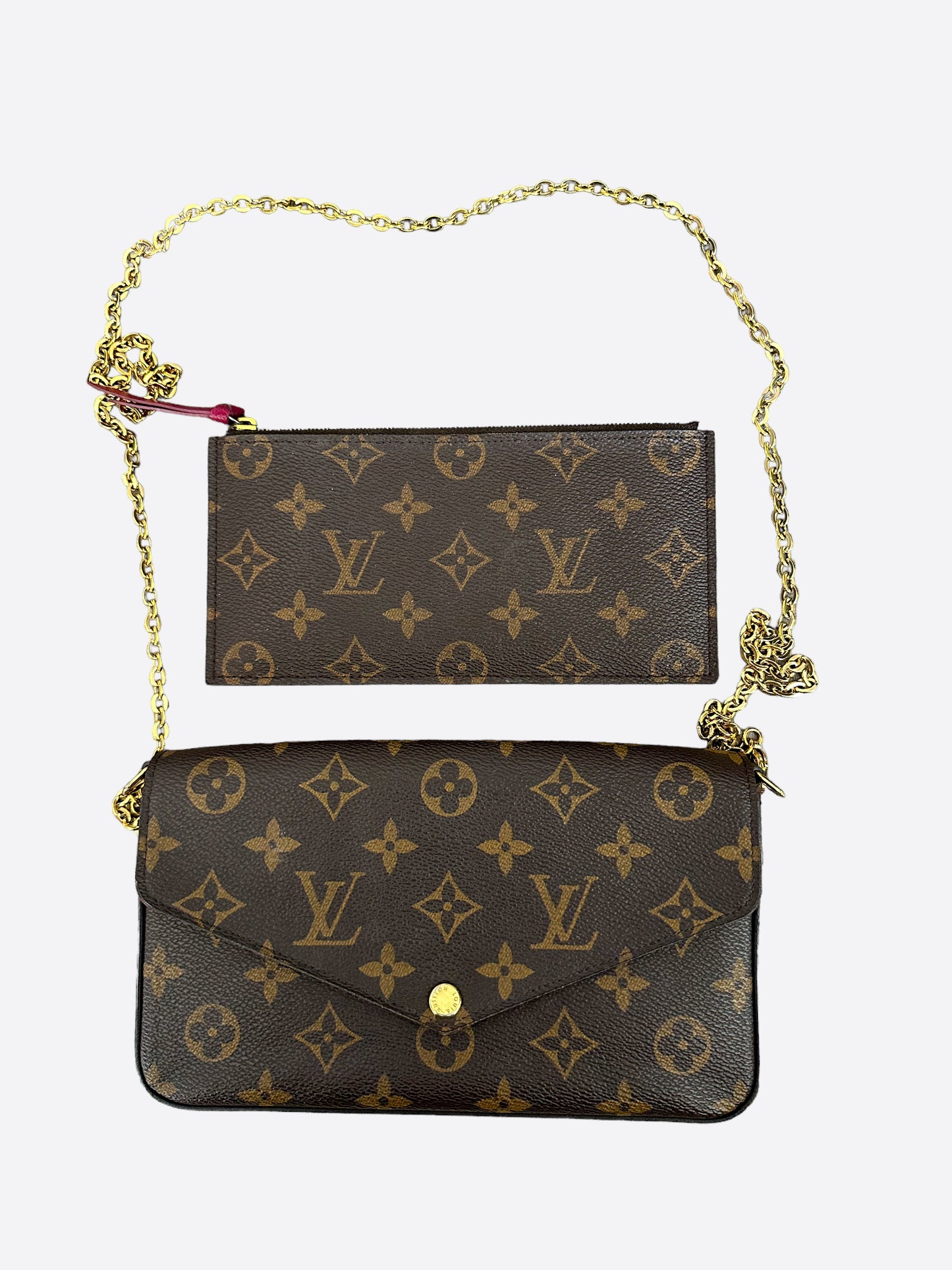 Louis Vuitton Brown Monogram Pochette Felicie