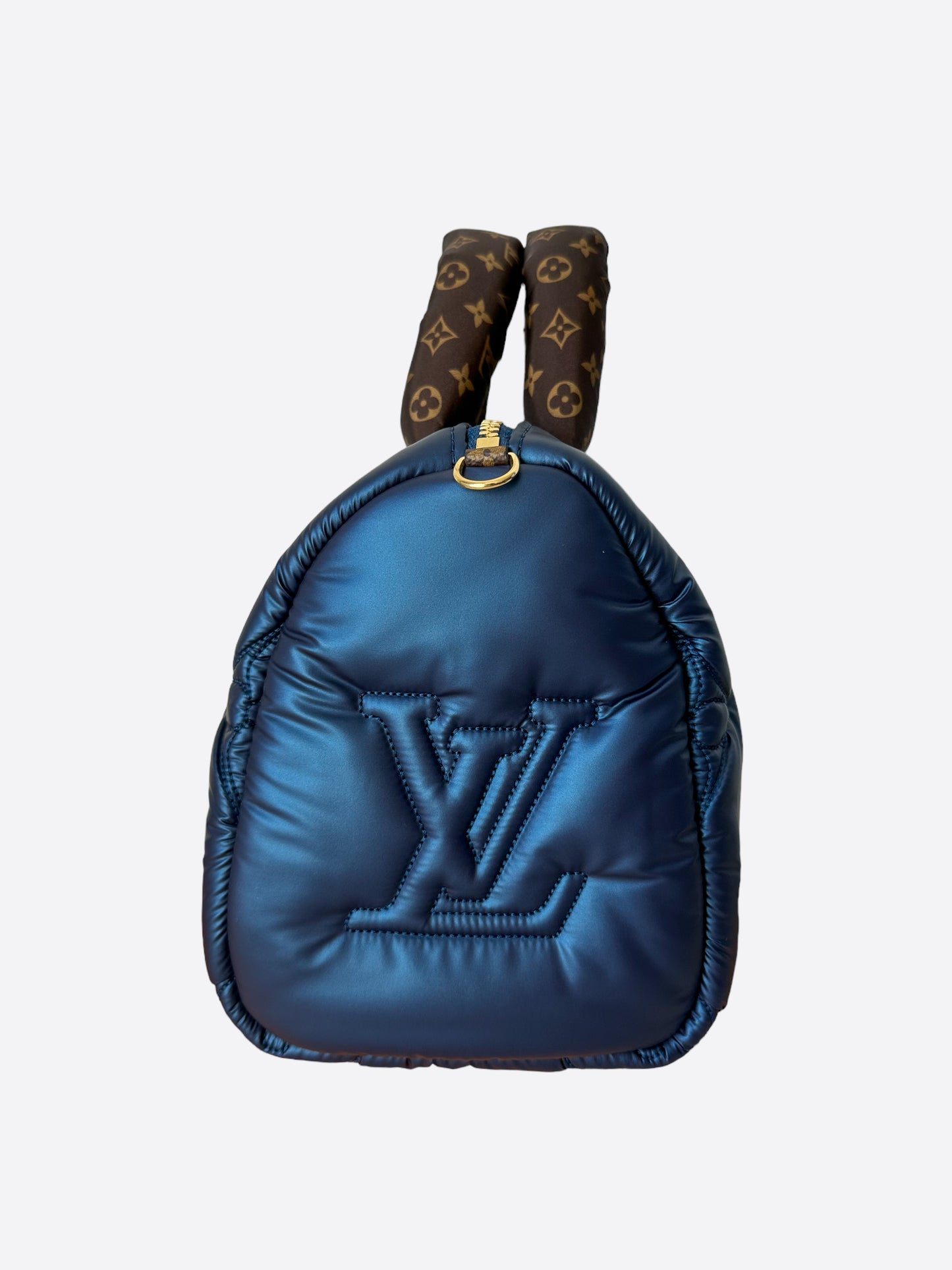 Louis Vuitton Navy Padded Speedy Bandoulière 25