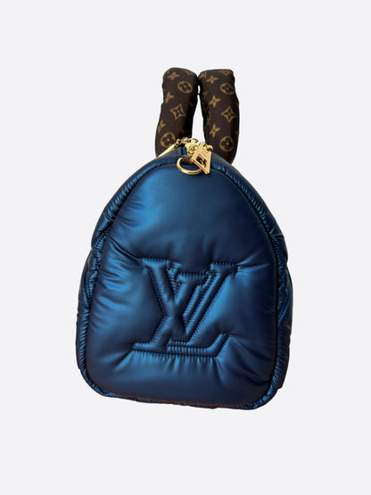 Louis Vuitton Navy Padded Speedy Bandoulière 25