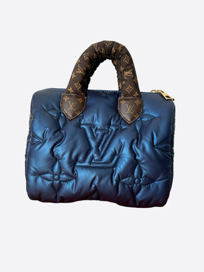 Louis Vuitton Navy Padded Speedy Bandoulière 25