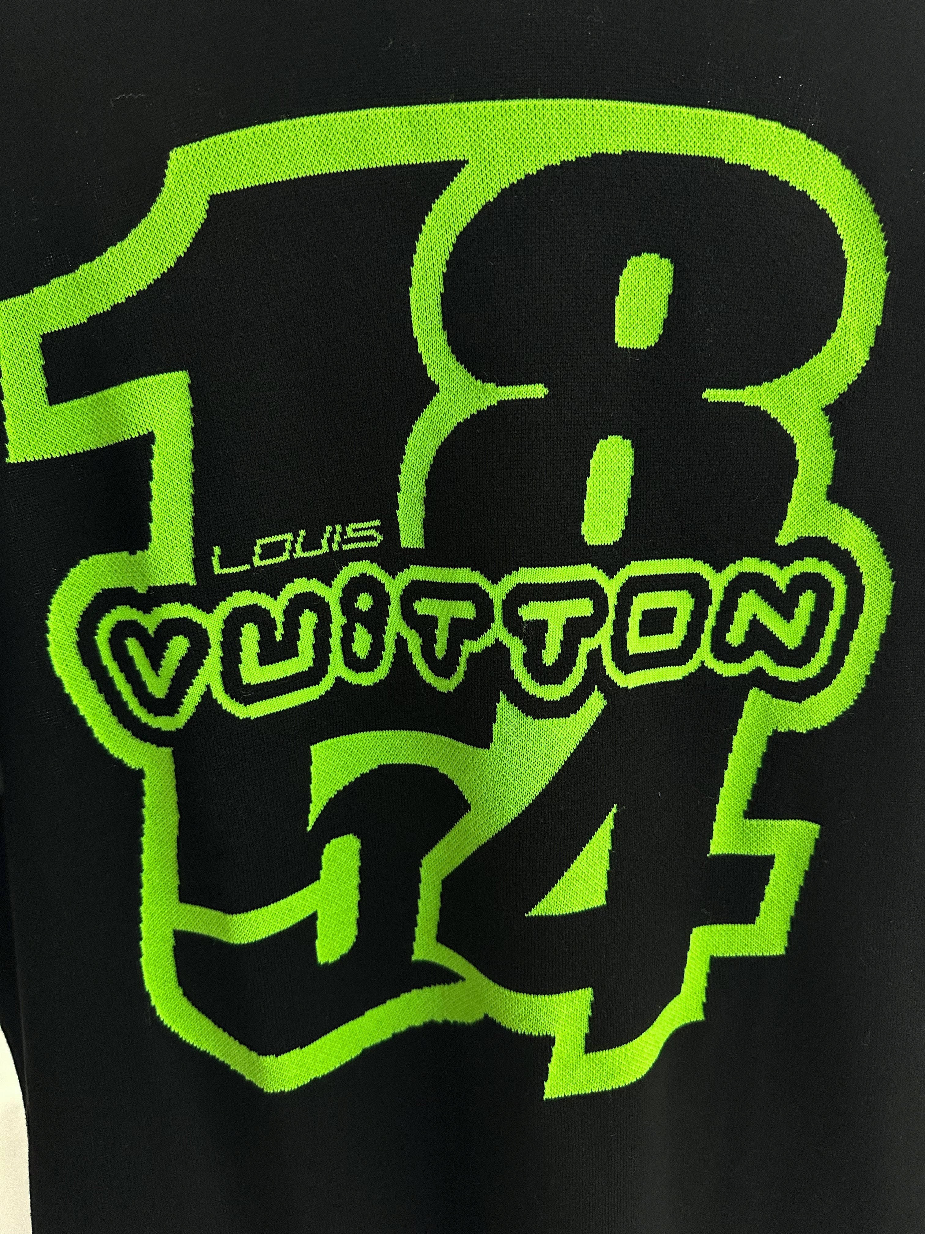 Louis Vuitton Black & Green 1854 Knit T-Shirt