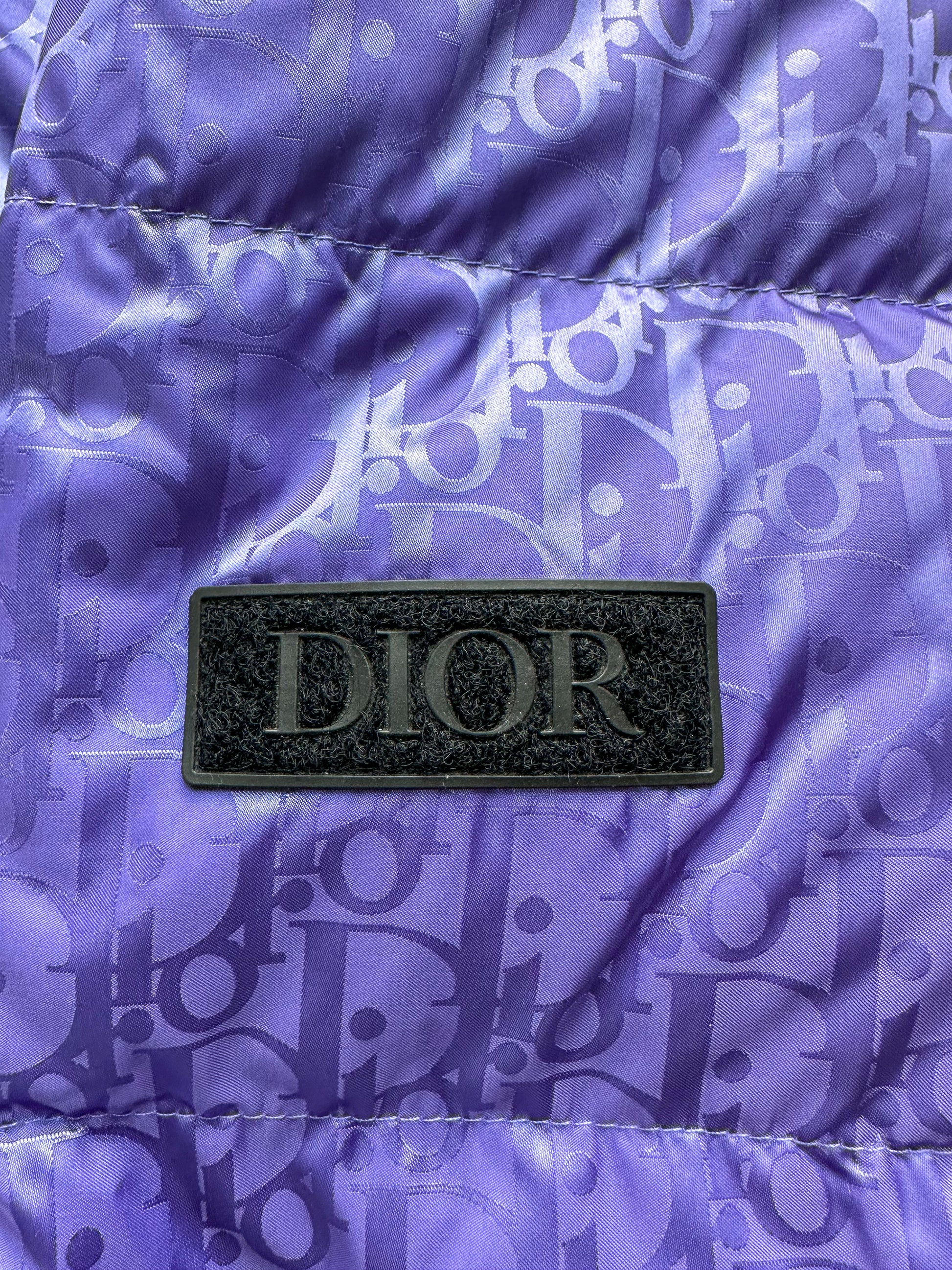 Puffer Dior Purple size 50 FR in Polyester - 29242247