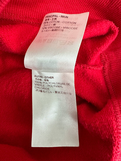 Louis Vuitton Supreme Red Monogram Box Logo Hoodie