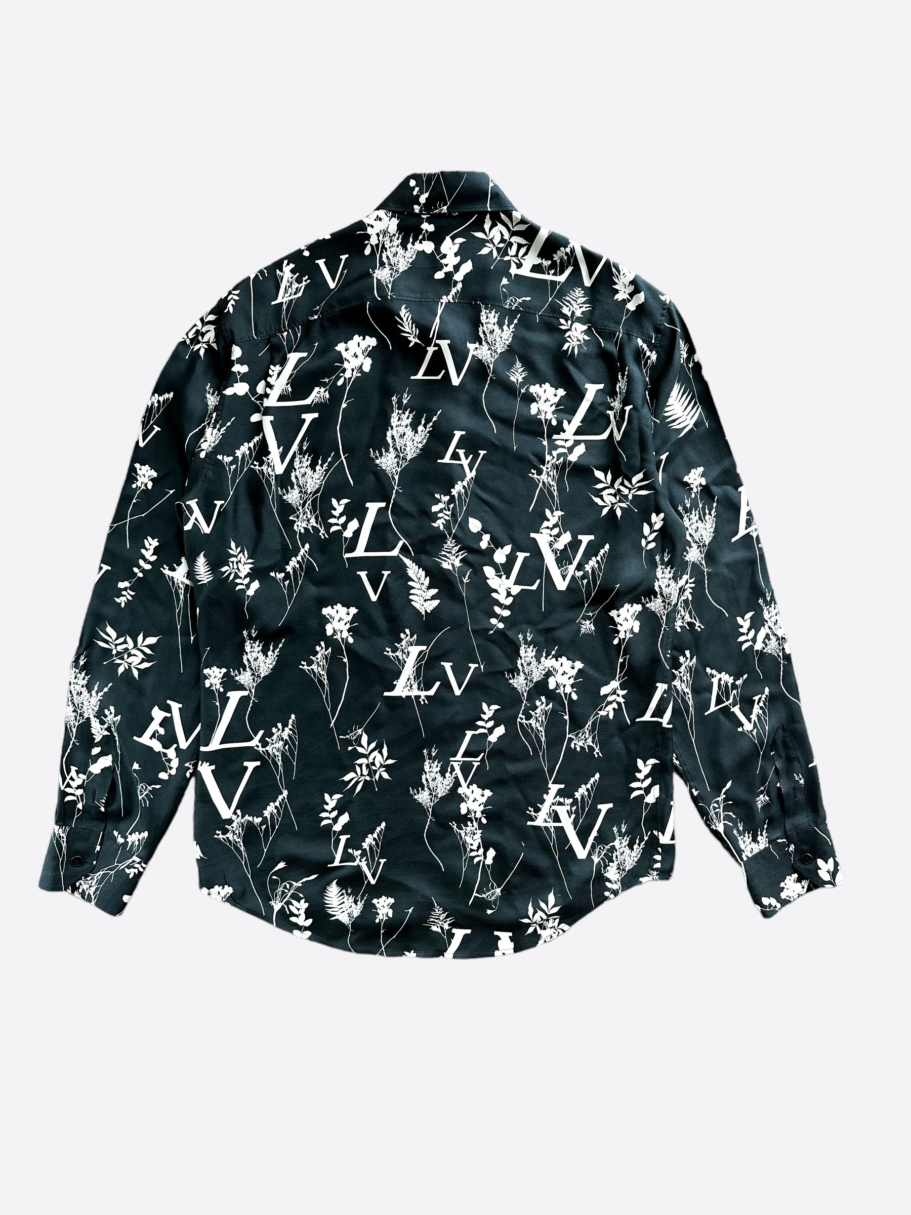Louis Vuitton Floral Button Up Shirt