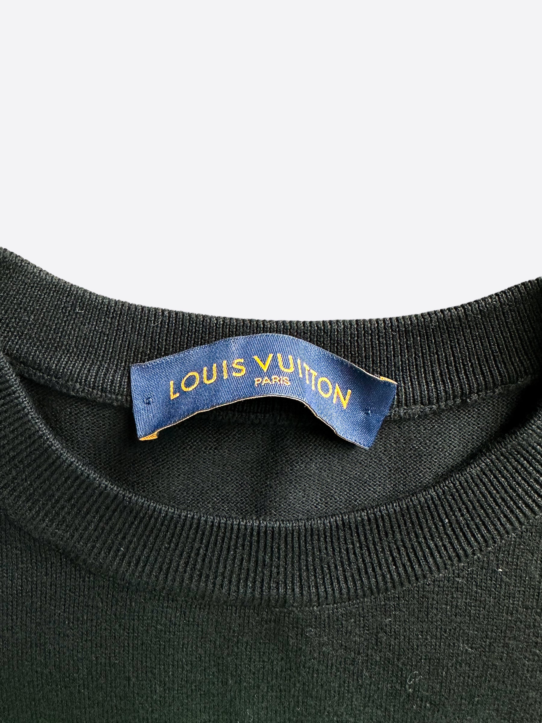 Louis Vuitton 1854 Graphic Knit T-Shirt Size Medium