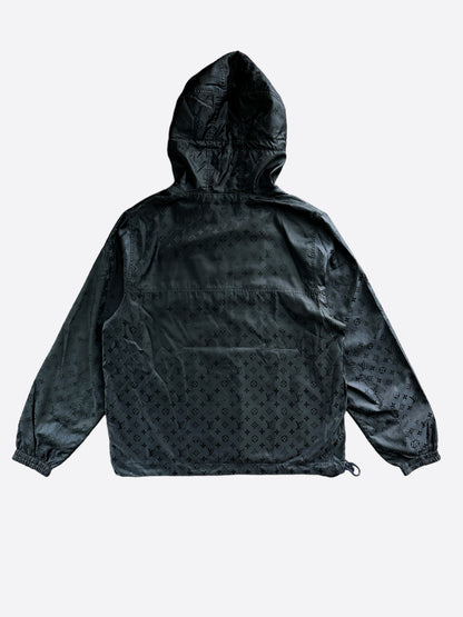 Louis Vuitton Black Monogram Reversible Windbreaker