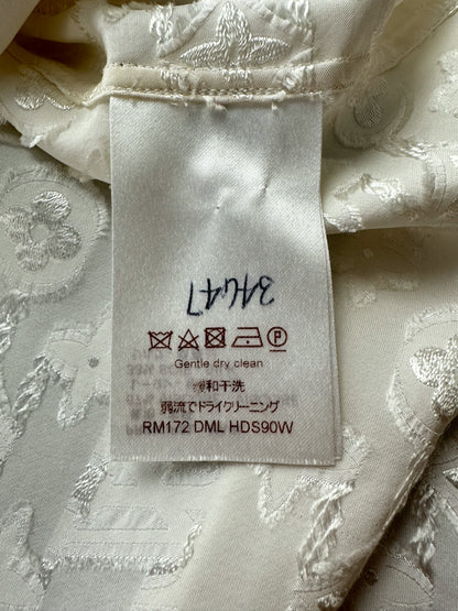 Louis Vuitton Supreme White Monogram Pajama Shirt