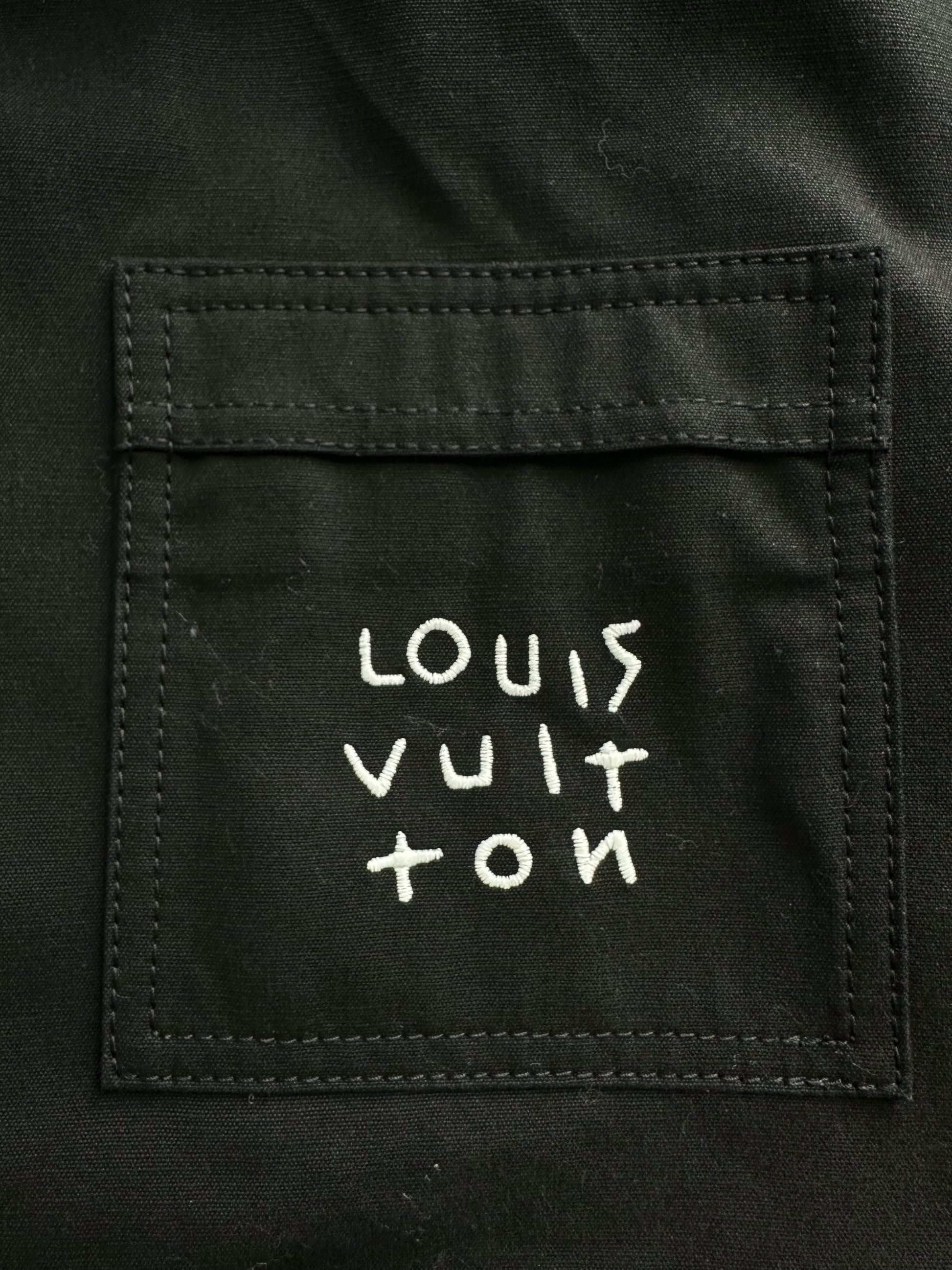 Louis Vuitton Black LV Spread Work Jacket