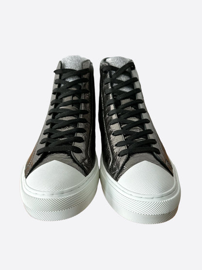 Louis Vuitton Grey Metallic Damier Tattoo Sneaker