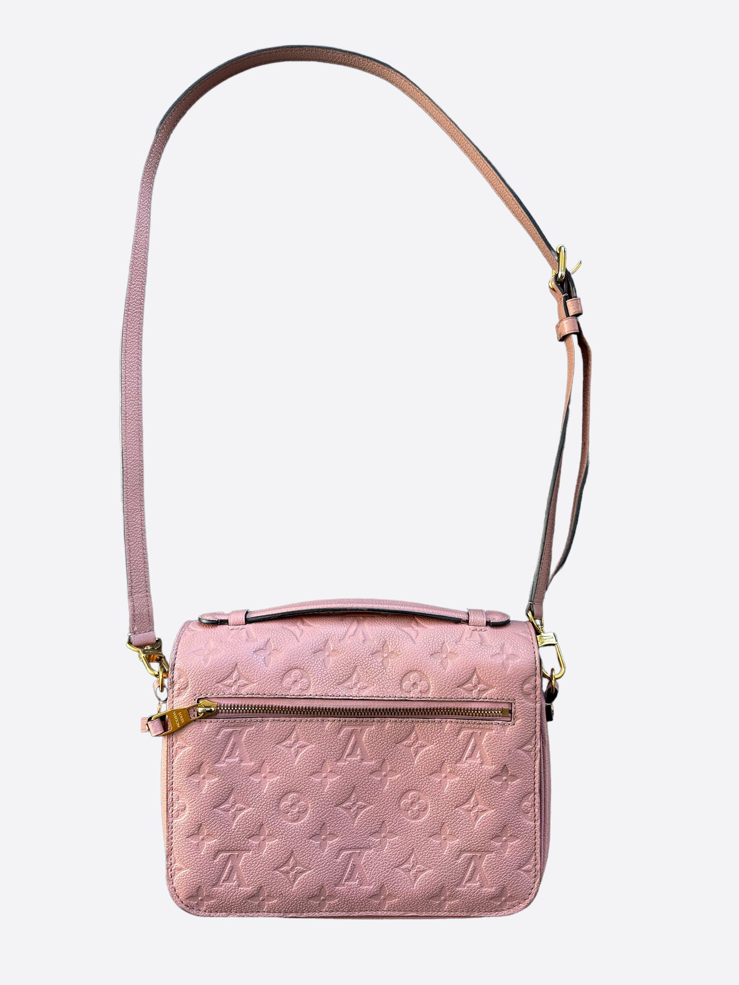 Louis Vuitton Pink Monogram Empreinte Pochette Metis