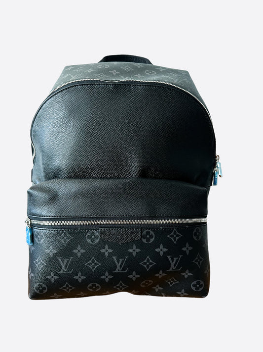 Louis Vuitton Black Leather Monogram Discovery Backpack