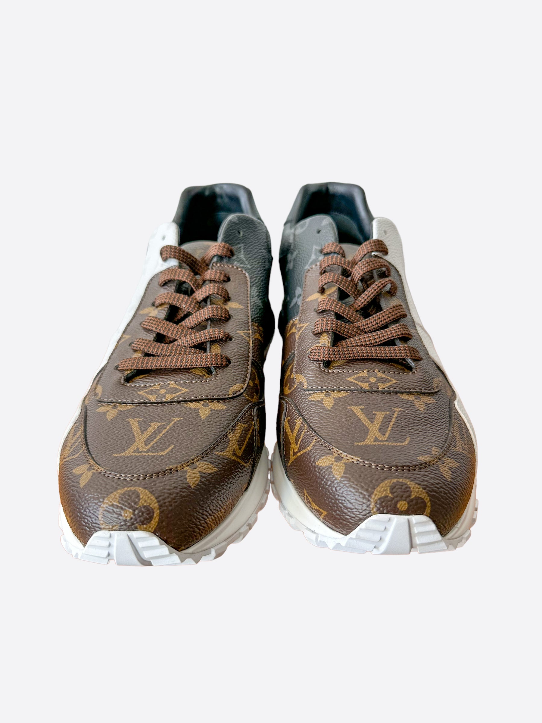 Louis Vuitton Run Away Sneaker Monogram and Logo