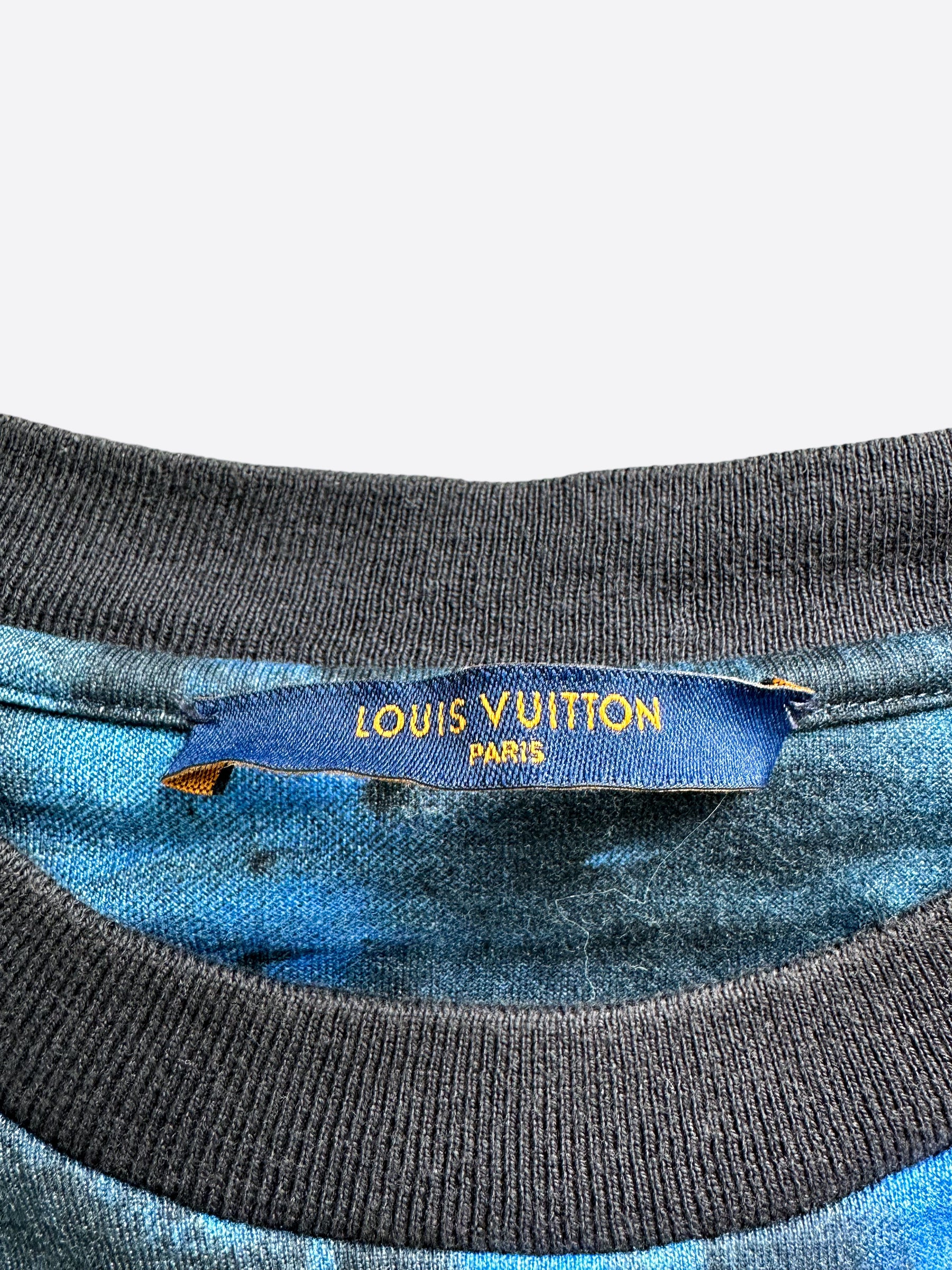 Louis Vuitton Salt Damier Print T-Shirt – Savonches