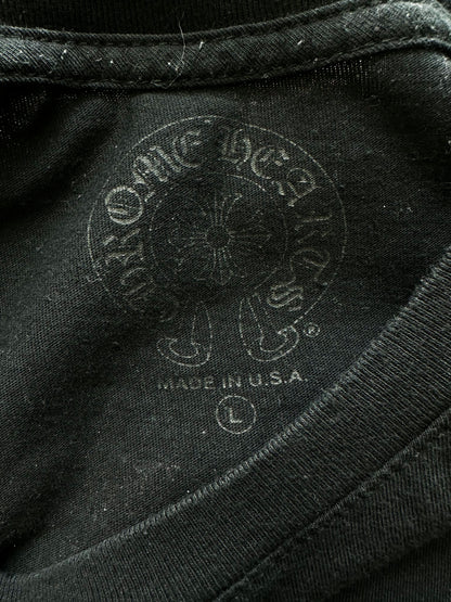 Chrome Hearts Black USA Flag T-Shirt