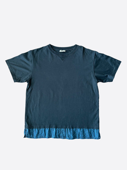 Dior Black & Blue Oblique Layered T-Shirt