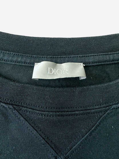 Dior Black & Blue Oblique Layered T-Shirt