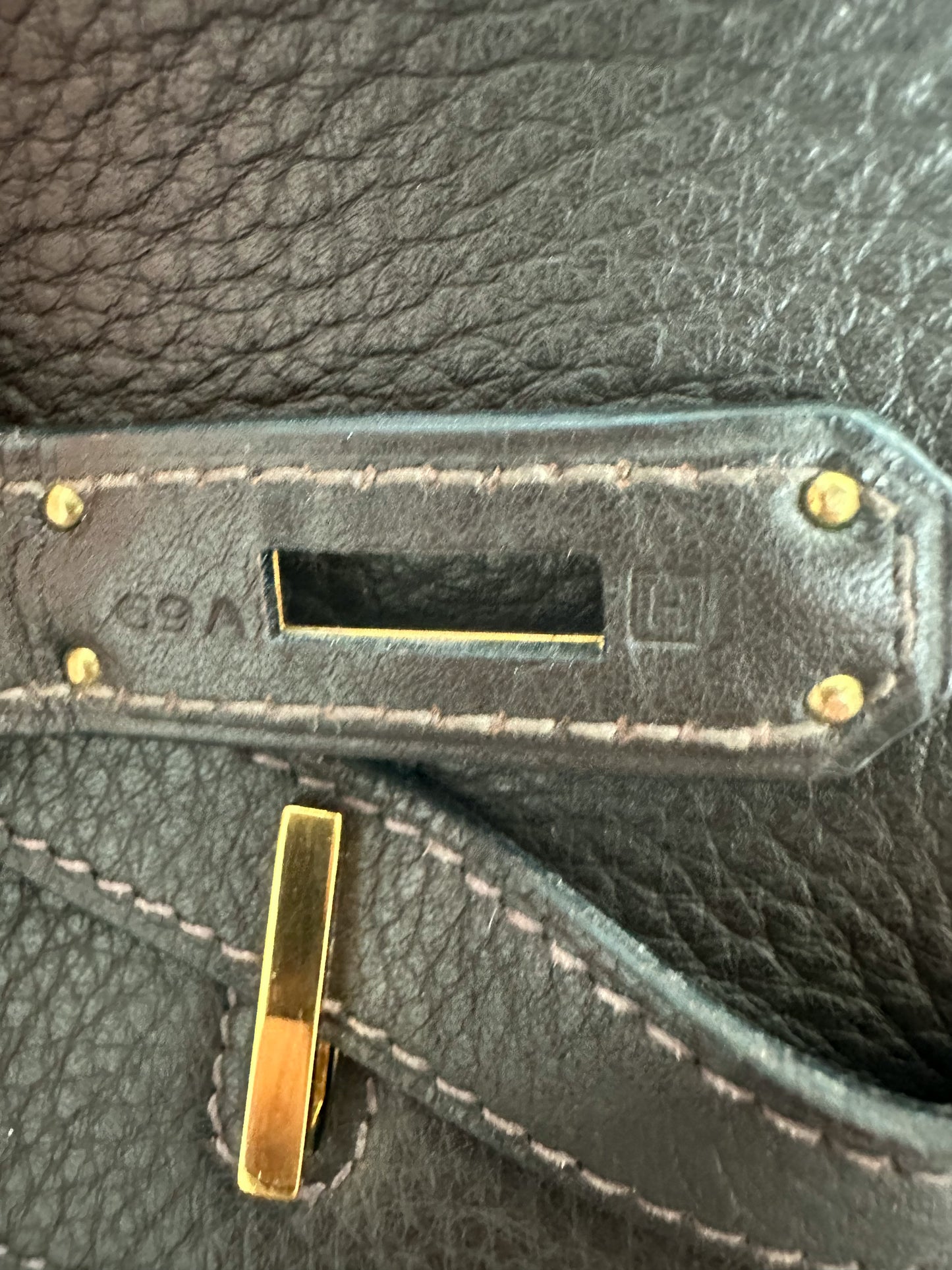 Hermès Brown Clemence Birkin 35