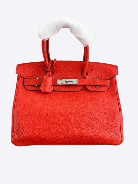 Hermès Capucine Togo Birkin 30