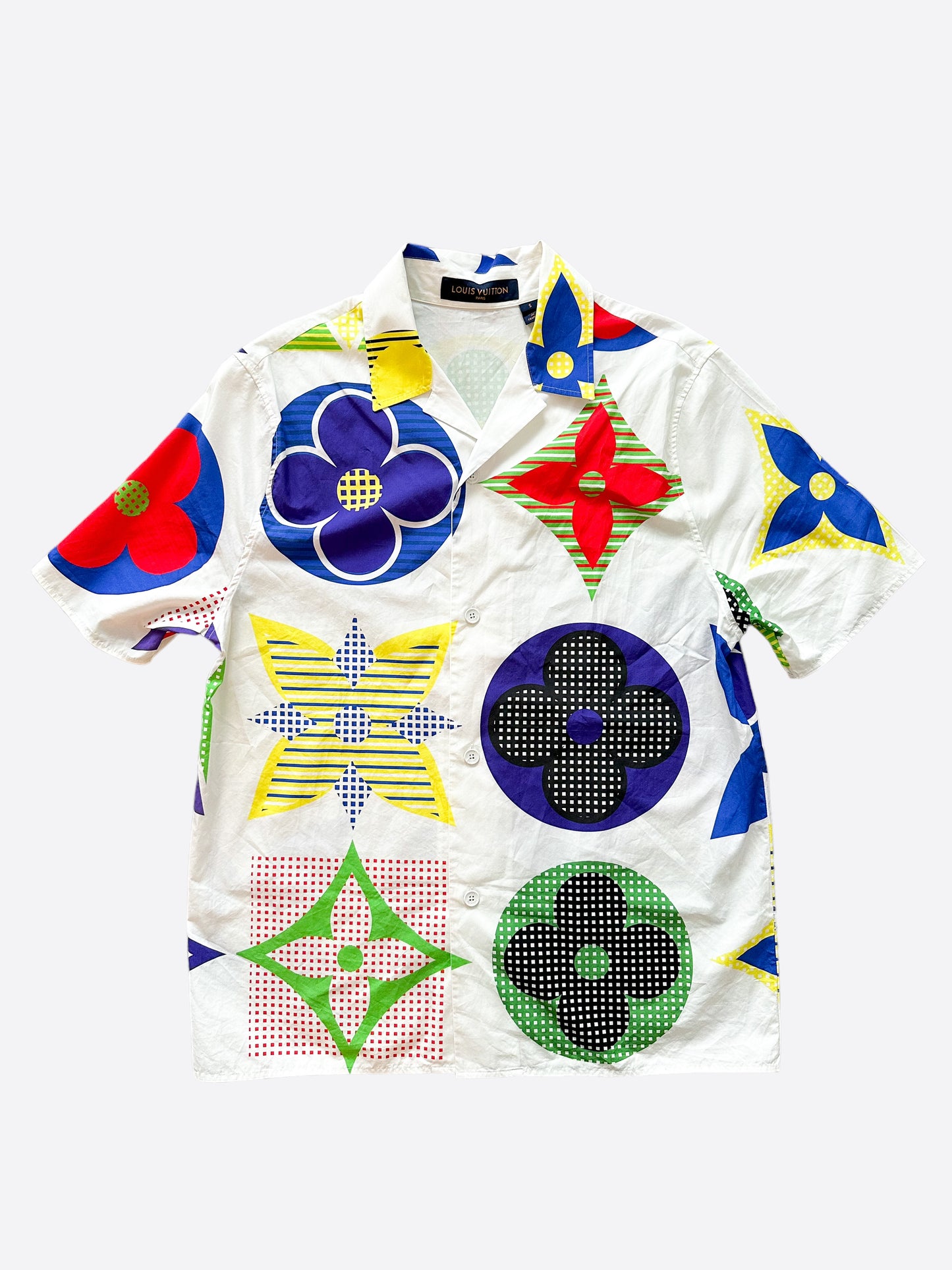 Louis Vuitton Flower Monogram Shirts