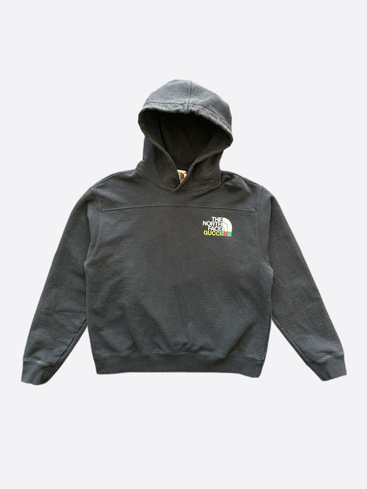 Gucci The North Face Gucci Black Graphic Print Hoodie