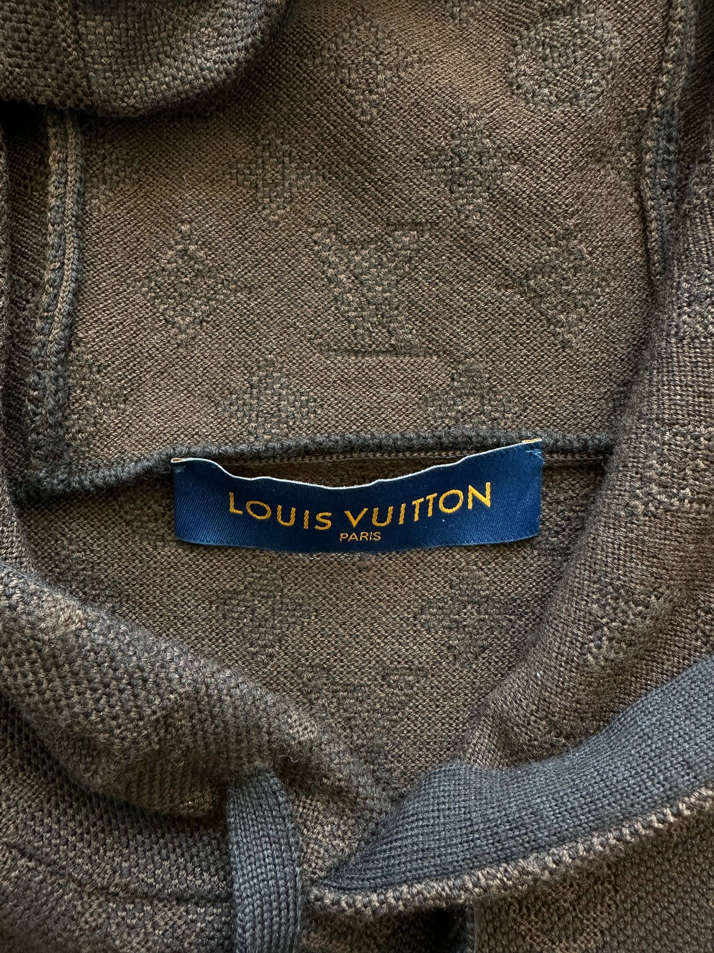 Louis Vuitton Brown Monogram Track Hoodie