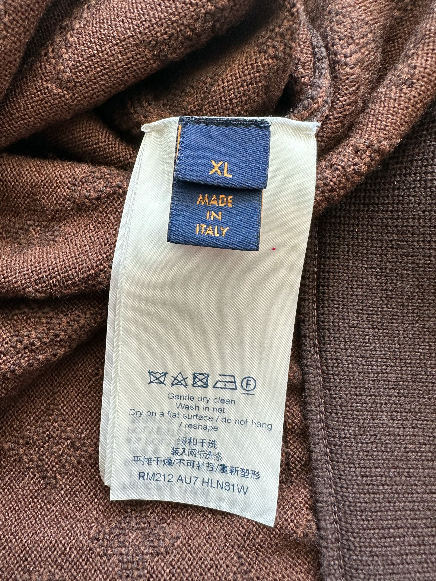 Louis Vuitton Brown Monogram Track Hoodie