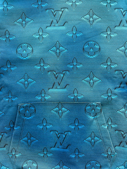 Louis Vuitton Blue 2054 Monogram Hoodie