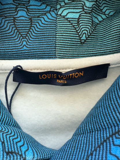 Louis Vuitton Blue 2054 Monogram Hoodie