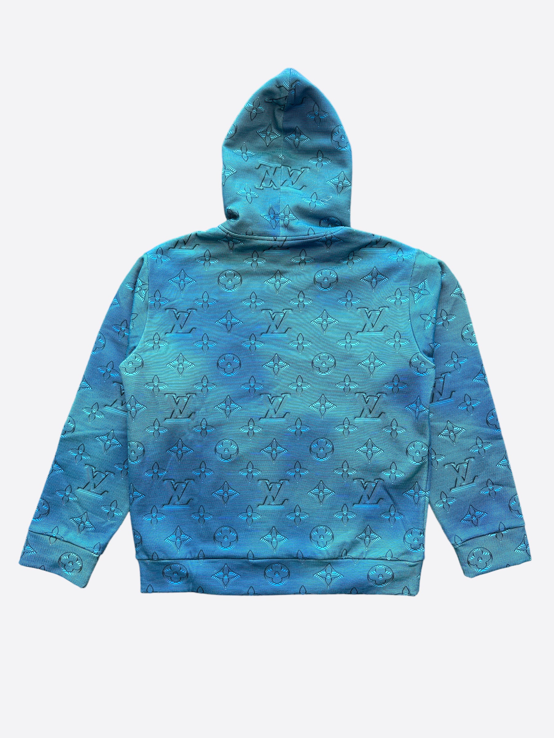 Louis vuitton store hoodie blue