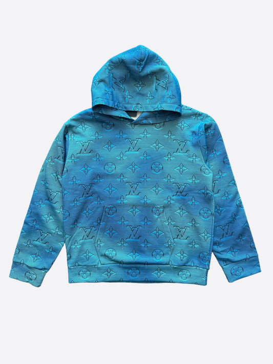 Louis Vuitton Blue 2054 Monogram Hoodie