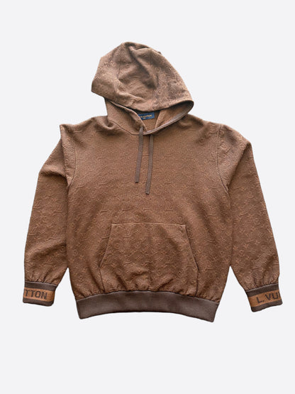 Louis Vuitton Brown Monogram Track Hoodie