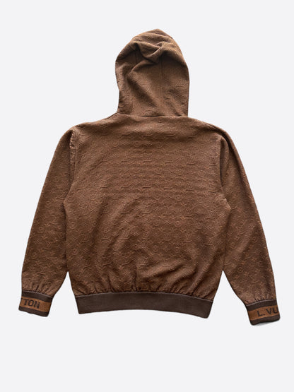 Louis Vuitton Brown Monogram Track Hoodie