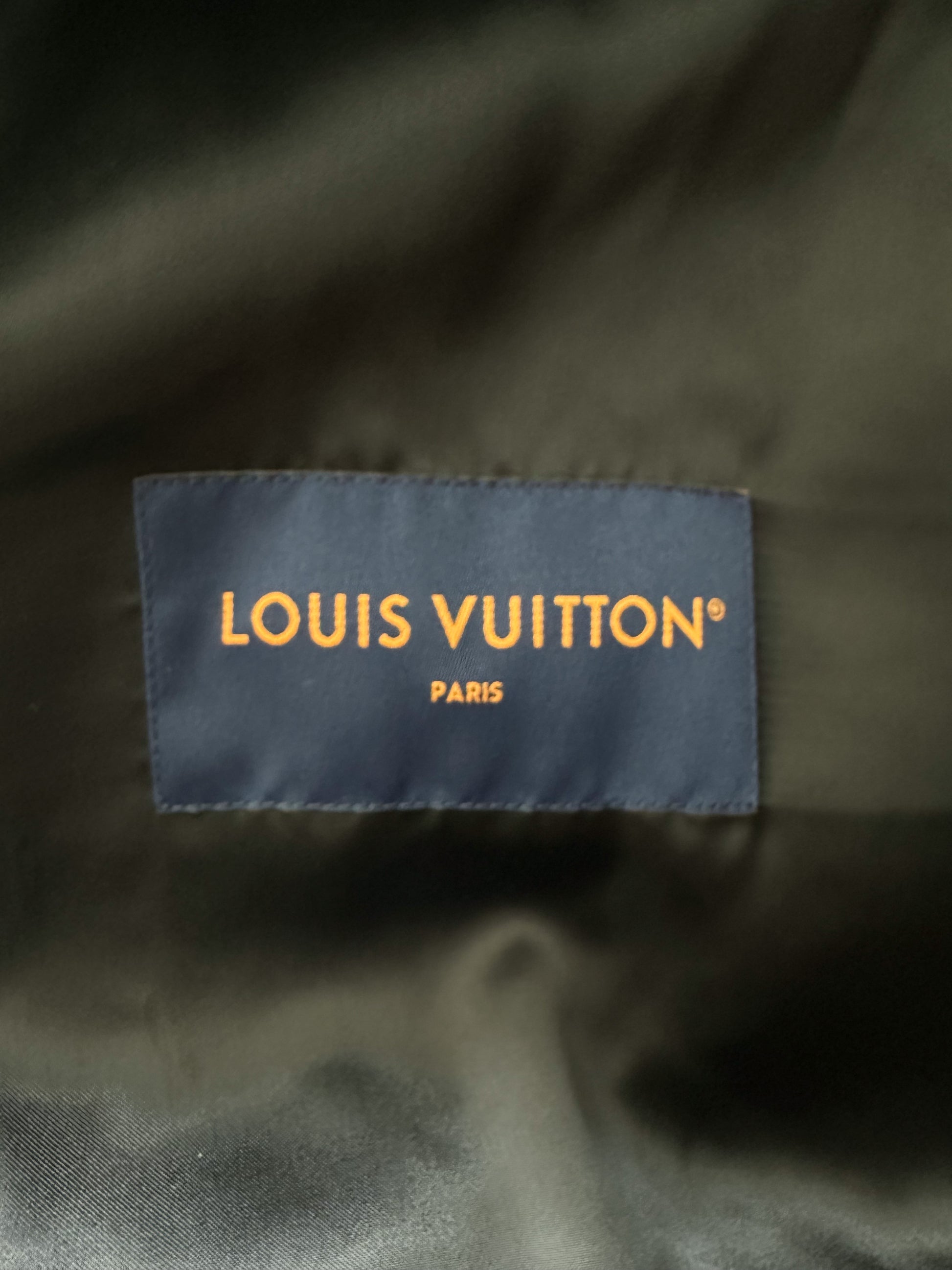 Louis Vuitton Black & Yellow Varsity Jacket – Savonches