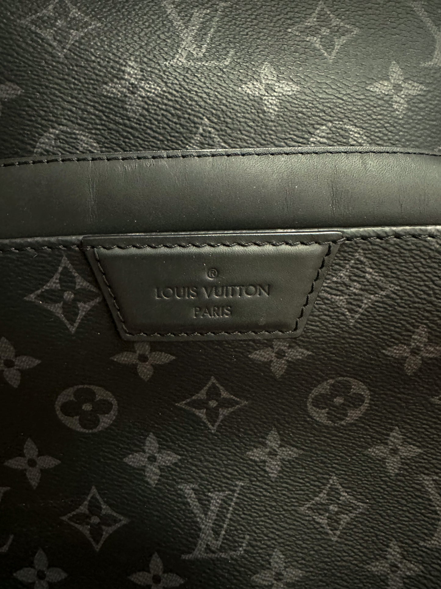 Louis Vuitton Black Monogram Discovery Backpack