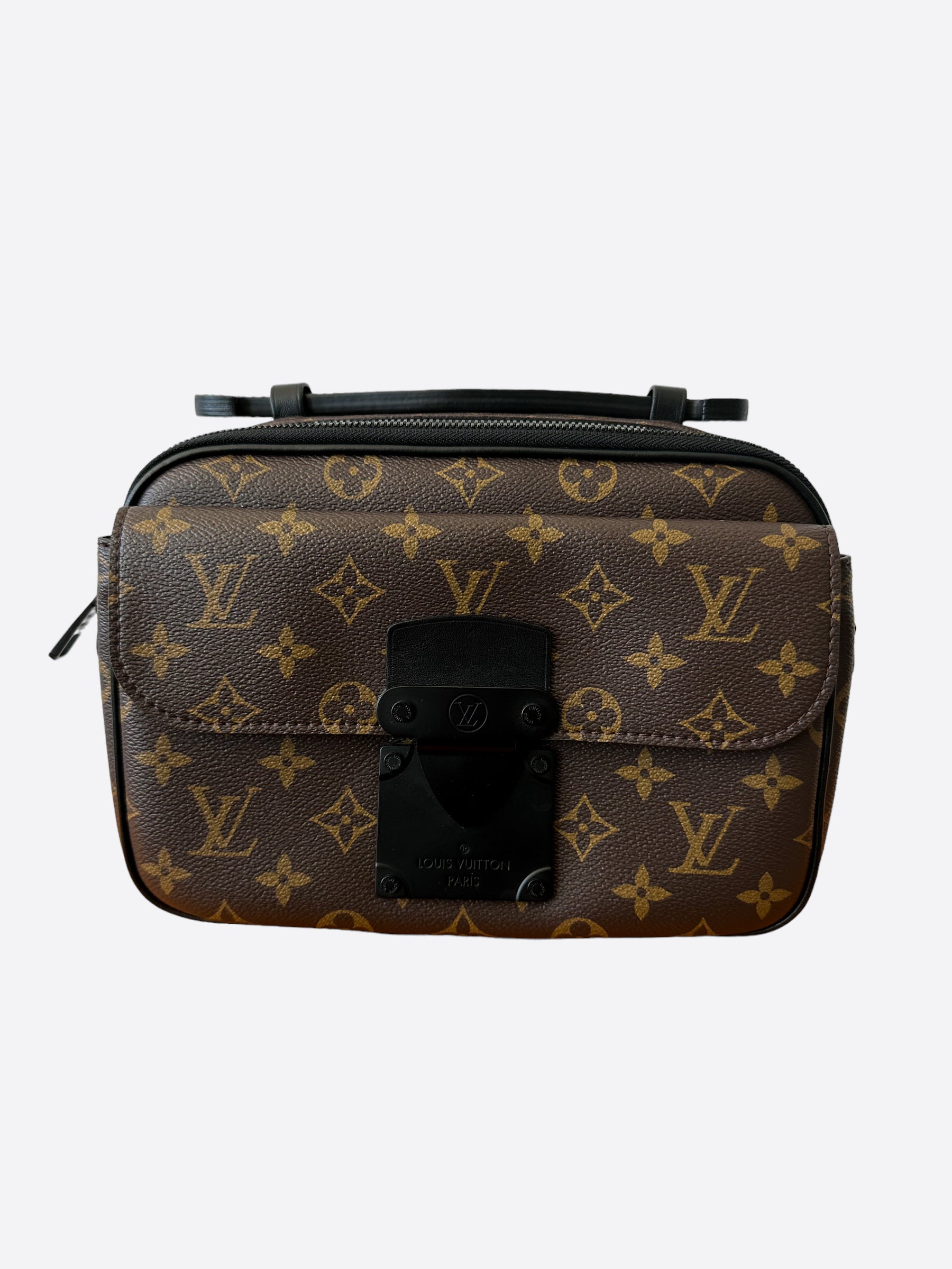 Louis Vuitton LV SLock messenger bag new Brown Leather ref.312369 - Joli  Closet