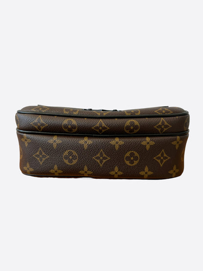 Louis Vuitton Brown Monogram S-Lock Messenger Bag