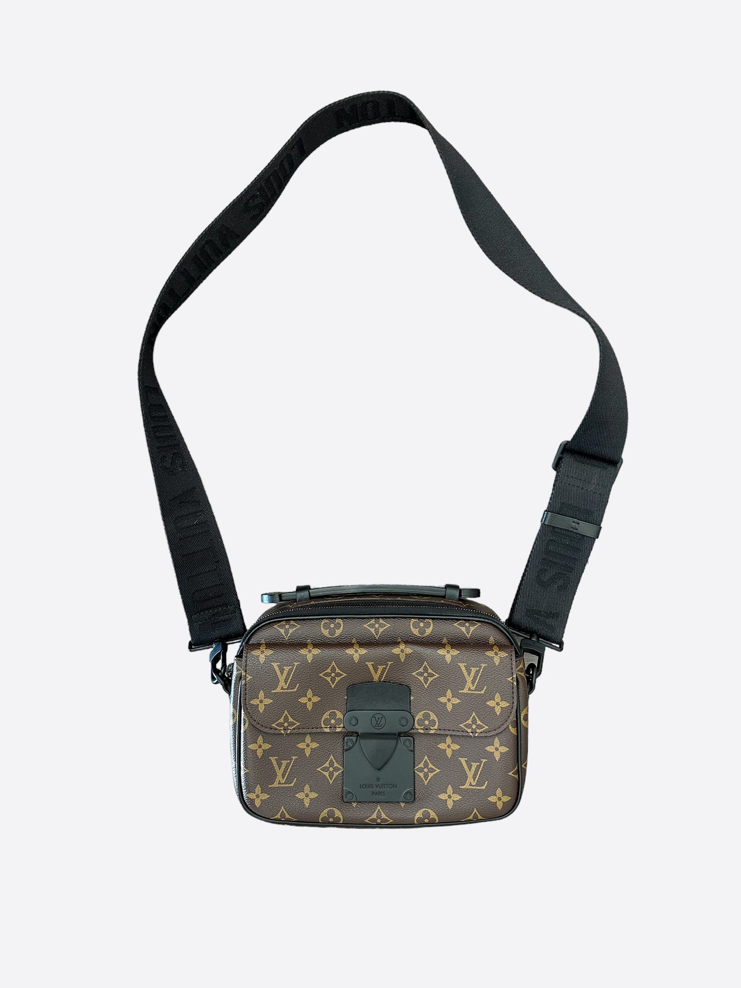 Louis Vuitton Brown Monogram S-Lock Messenger Bag