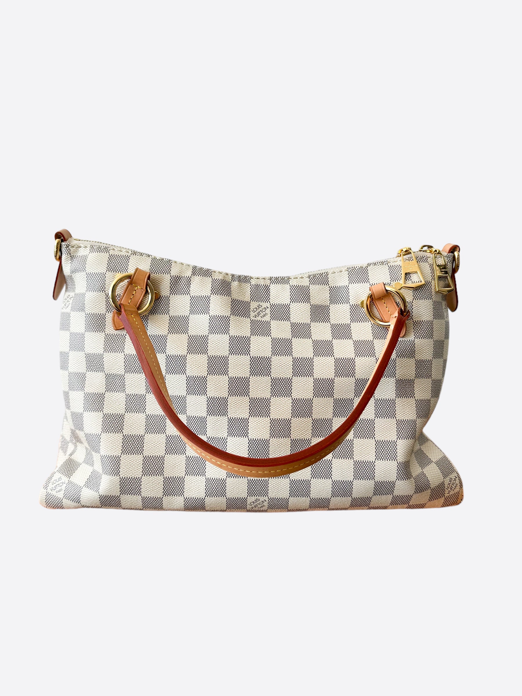 Louis Vuitton Lymington Tote Damier Azur in Coated Canvas with Gold-tone -  US