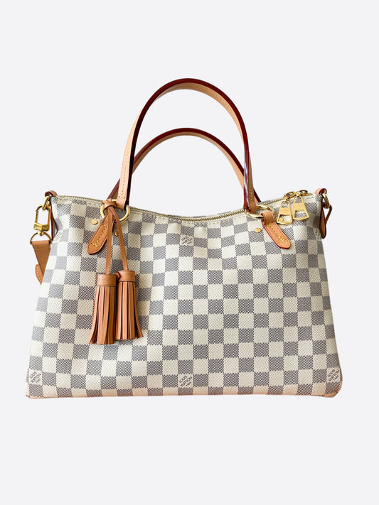 Louis Vuitton White Damier Azur Lymington