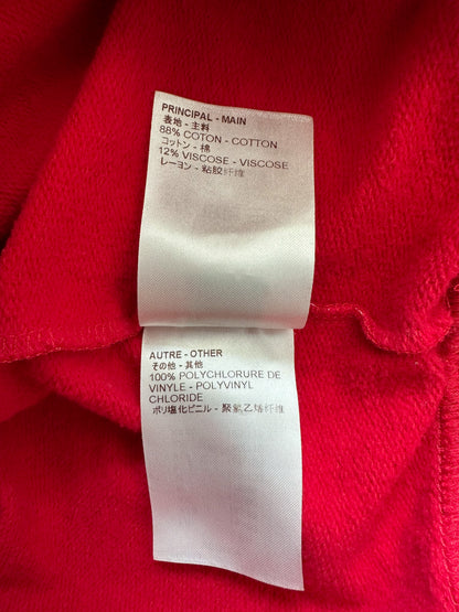 Louis Vuitton Supreme Red Monogram Box Logo Hoodie