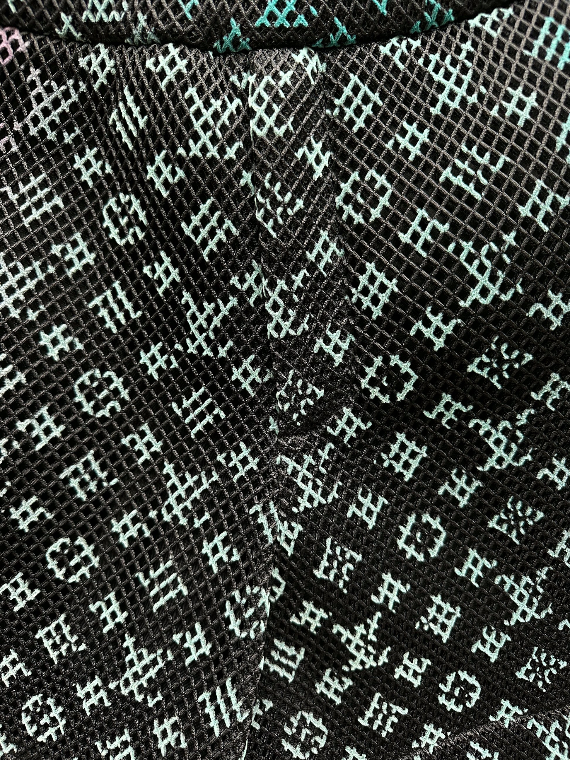 Louis Vuitton Gradient Monogram Mesh Blouson Black for Men