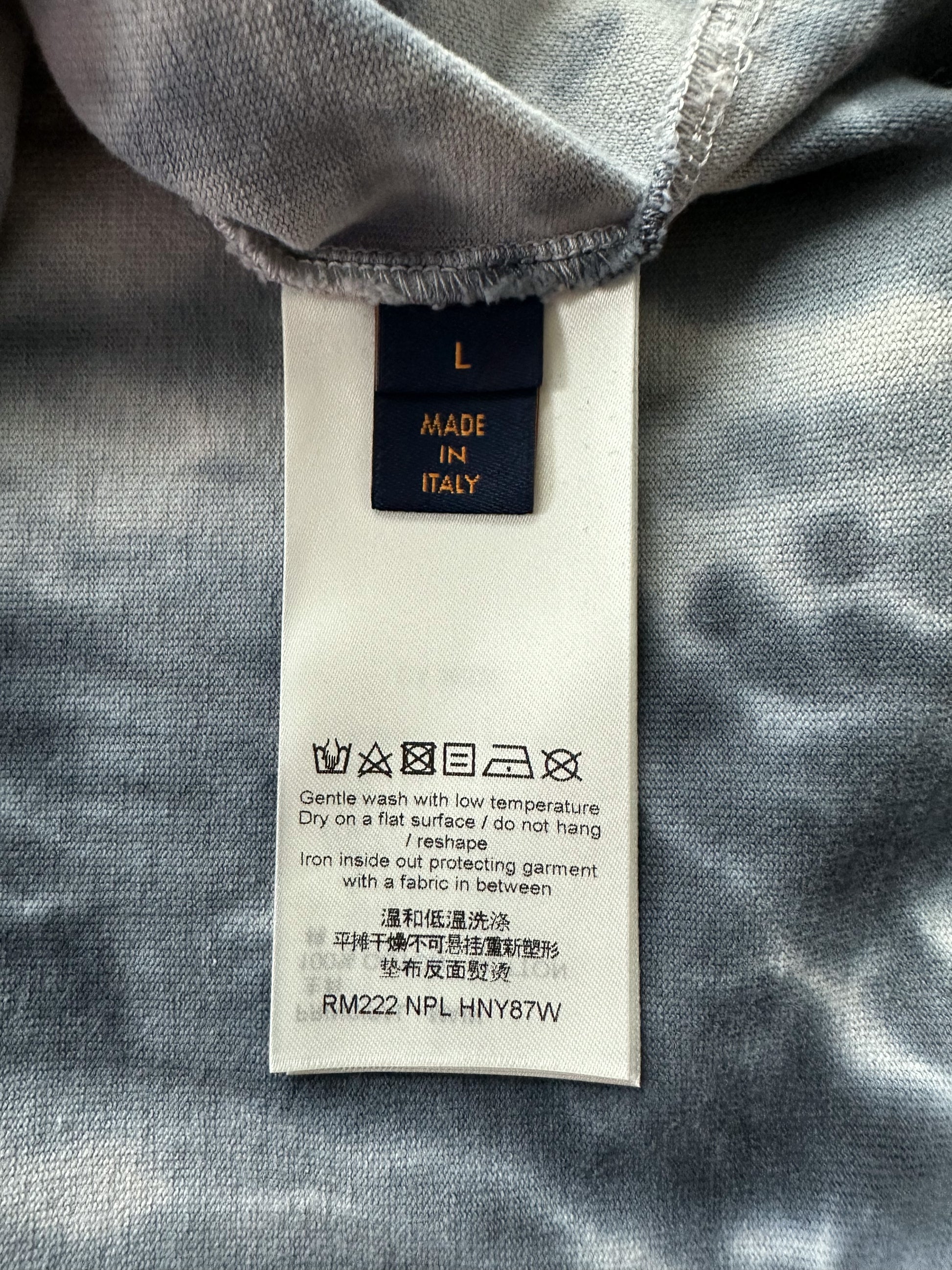 Louis Vuitton 2019 'Plain Rainbow' Tie-Dye T-Shirt - Grey T-Shirts,  Clothing - LOU242132