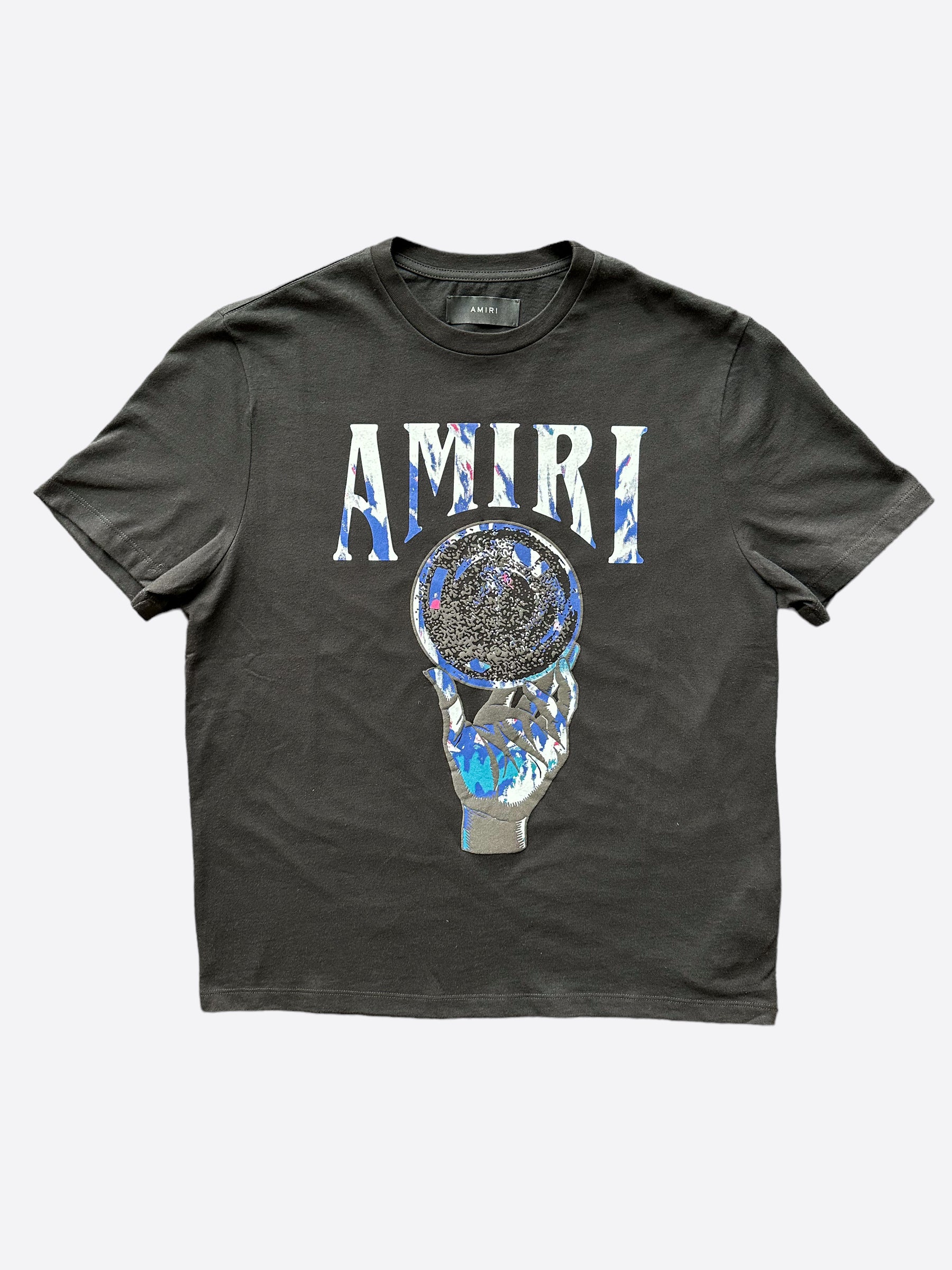 Amiri Black & Blue Crystal Ball T-Shirt – Savonches