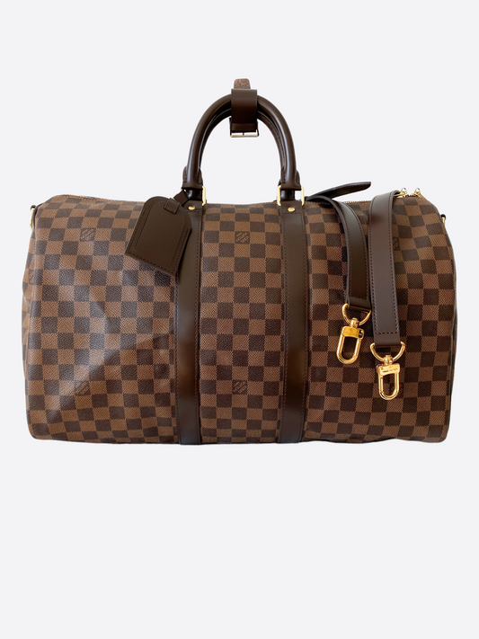 Louis Vuitton Damier Ebene Keepall 45