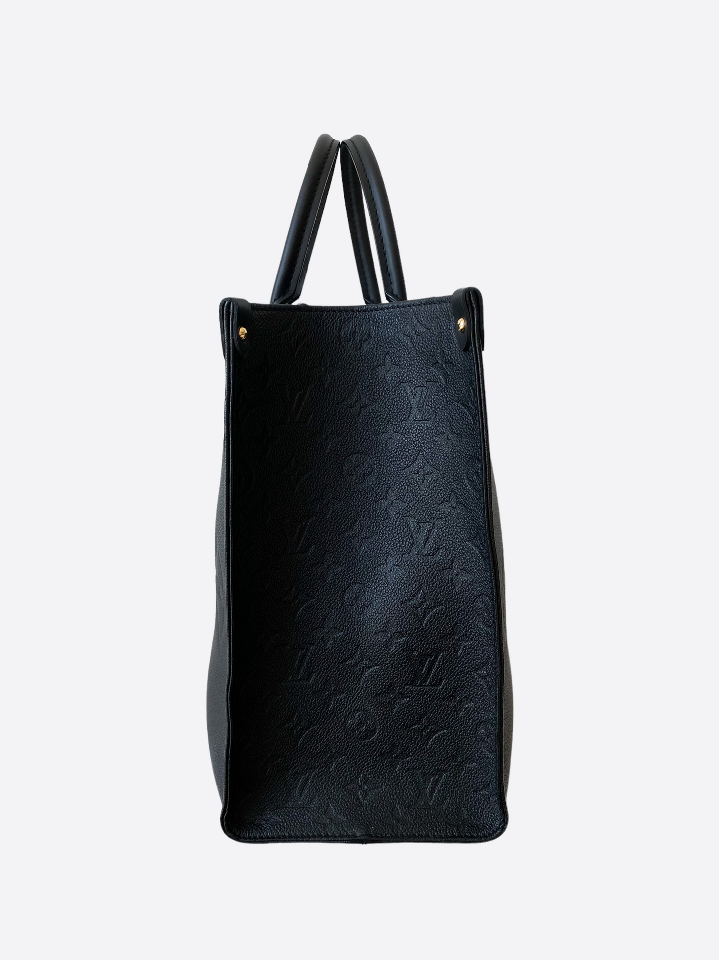 Louis Vuitton Black Monogram Empreinte On The Go GM