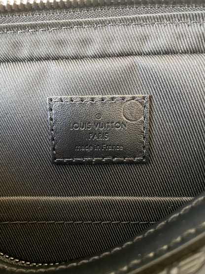 Louis Vuitton Black Shadow Monogram Duo Messenger